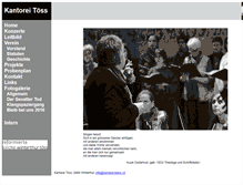 Tablet Screenshot of kantorei-toess.ch